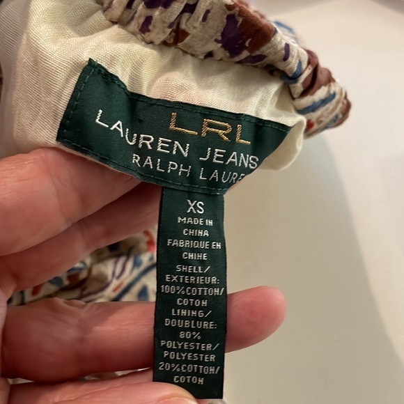 Ralph Lauren LRL Boho Maxi Skirt Sz XS - Picture 4 of 4